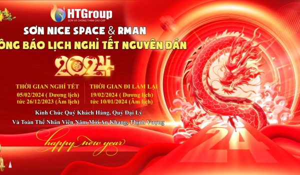 HTGroup thông báo lịch nghỉ Tết