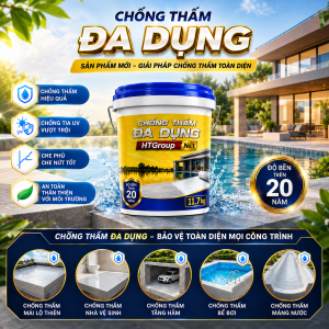 Chống thấm đa dụng No.1 thùng 11.7 Kg